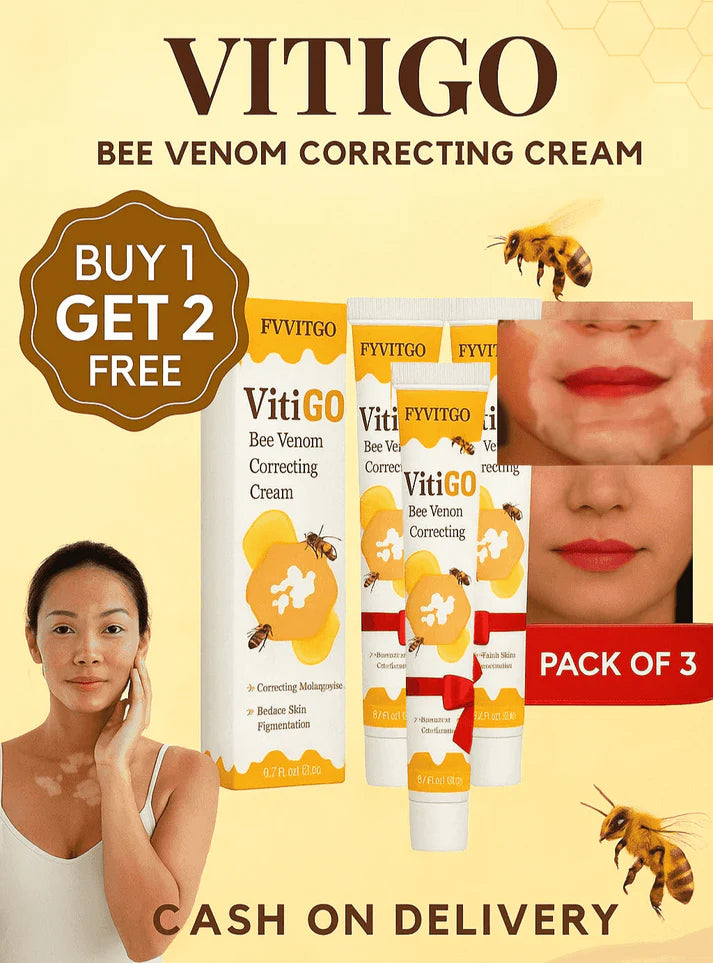New Revitalizing Bee Venom Cream Natural Skin Restoration. Buy 1 - Get 2 Free. Pay only ₹599 (Save ₹900) Regular priceRs. 1,799.00 INR Sale priceRs. 599.00 INRSale
